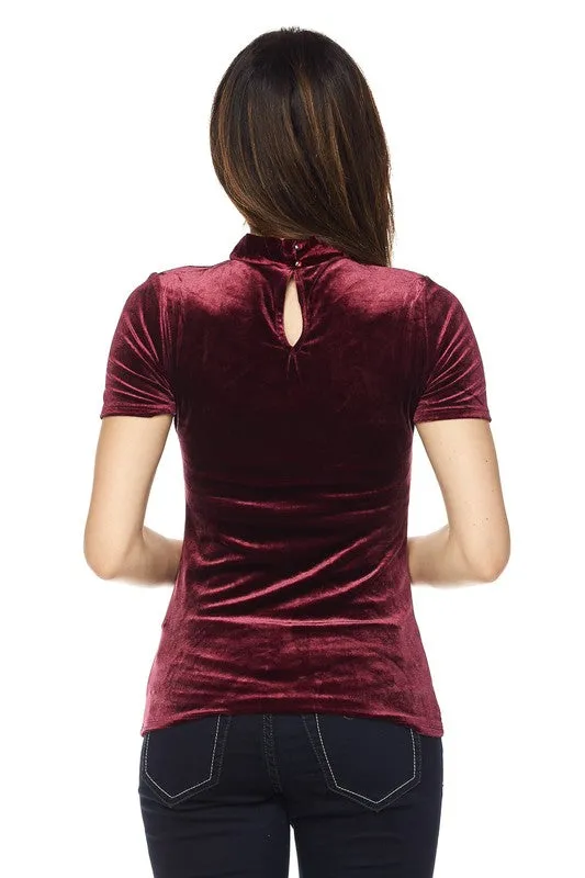 Velvet Wine Tee
