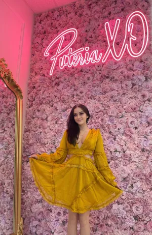 Vero Mini Dress - Yellow