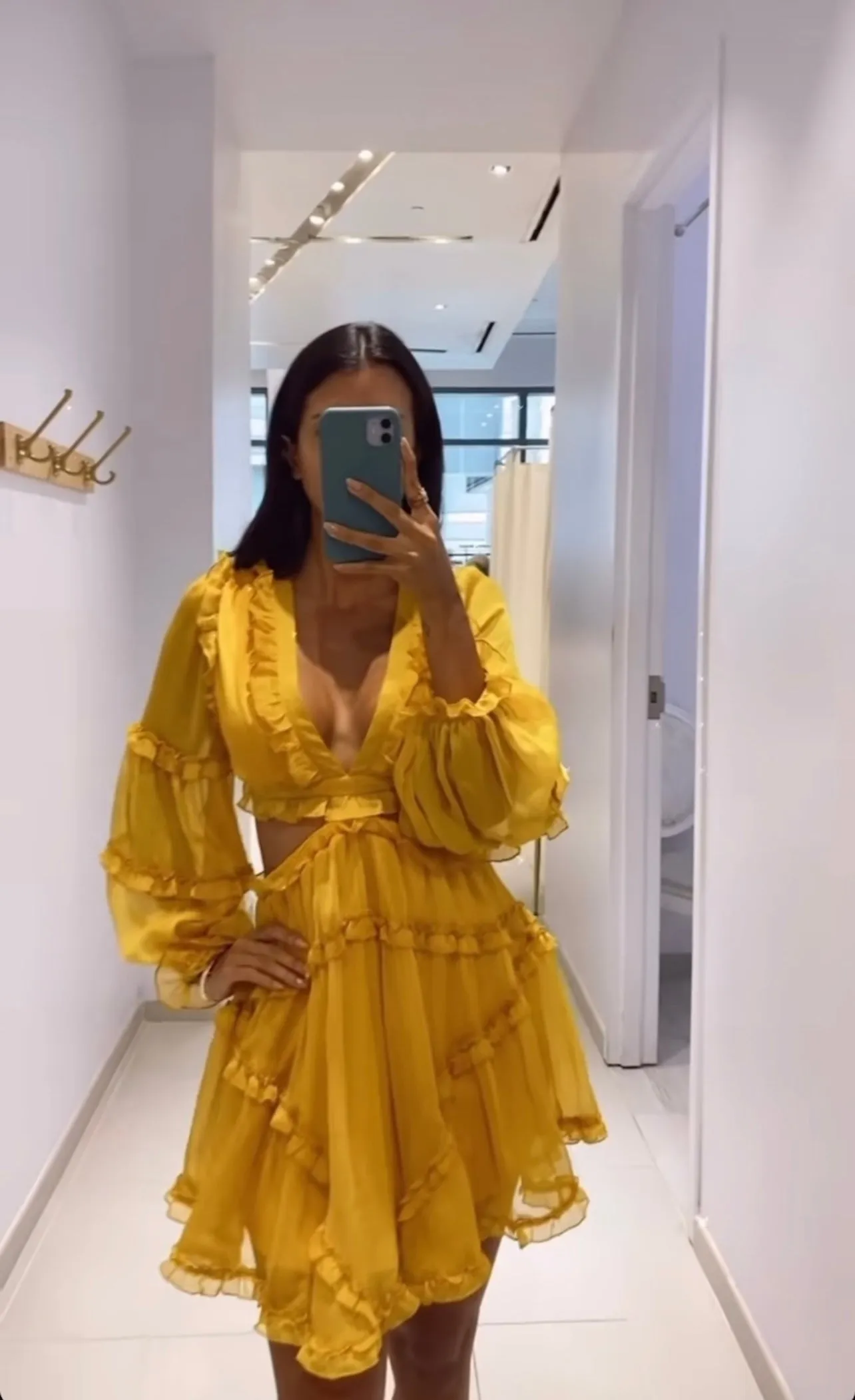 Vero Mini Dress - Yellow