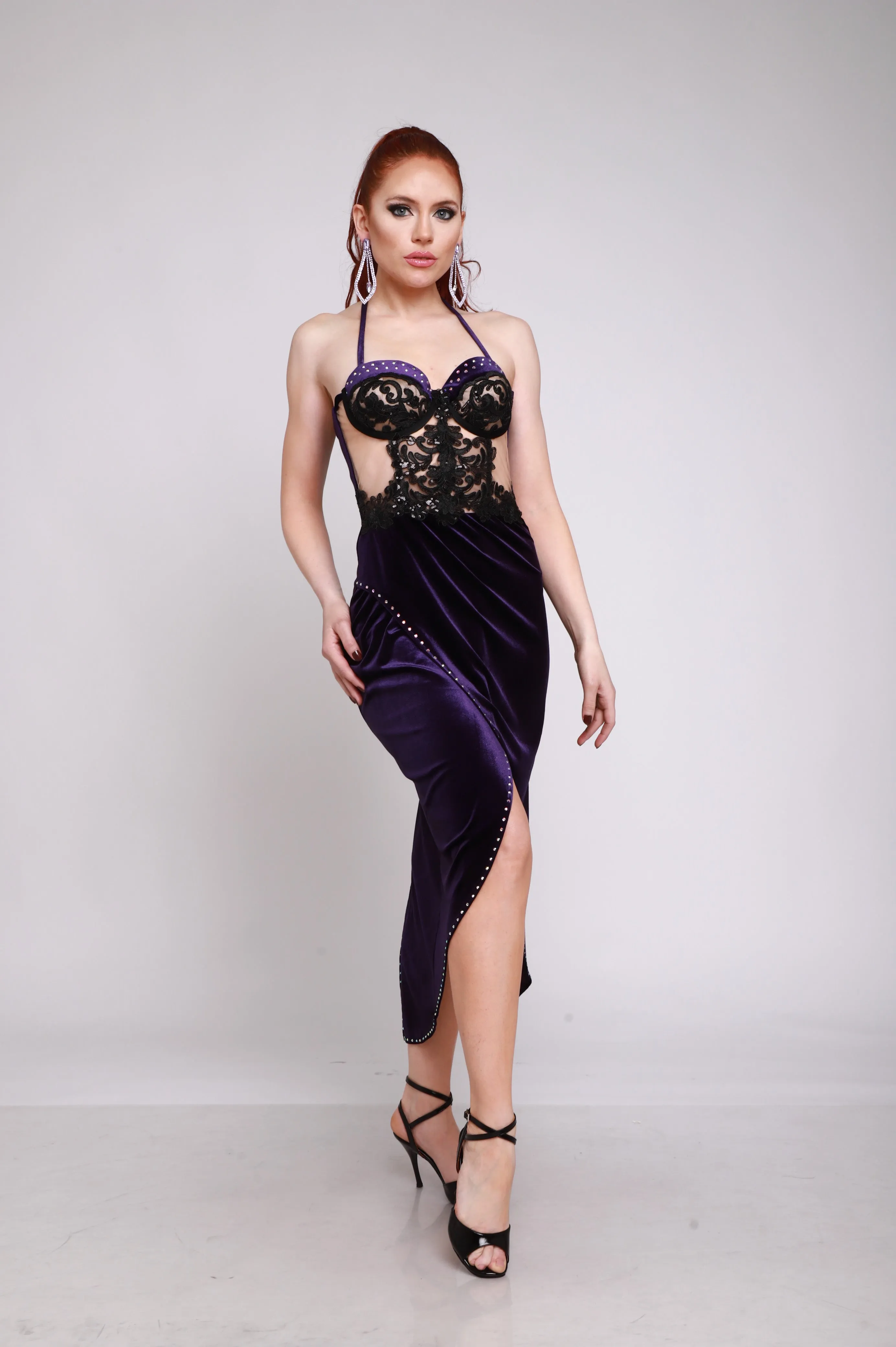 Vestido Tango Salon ML517 Bis