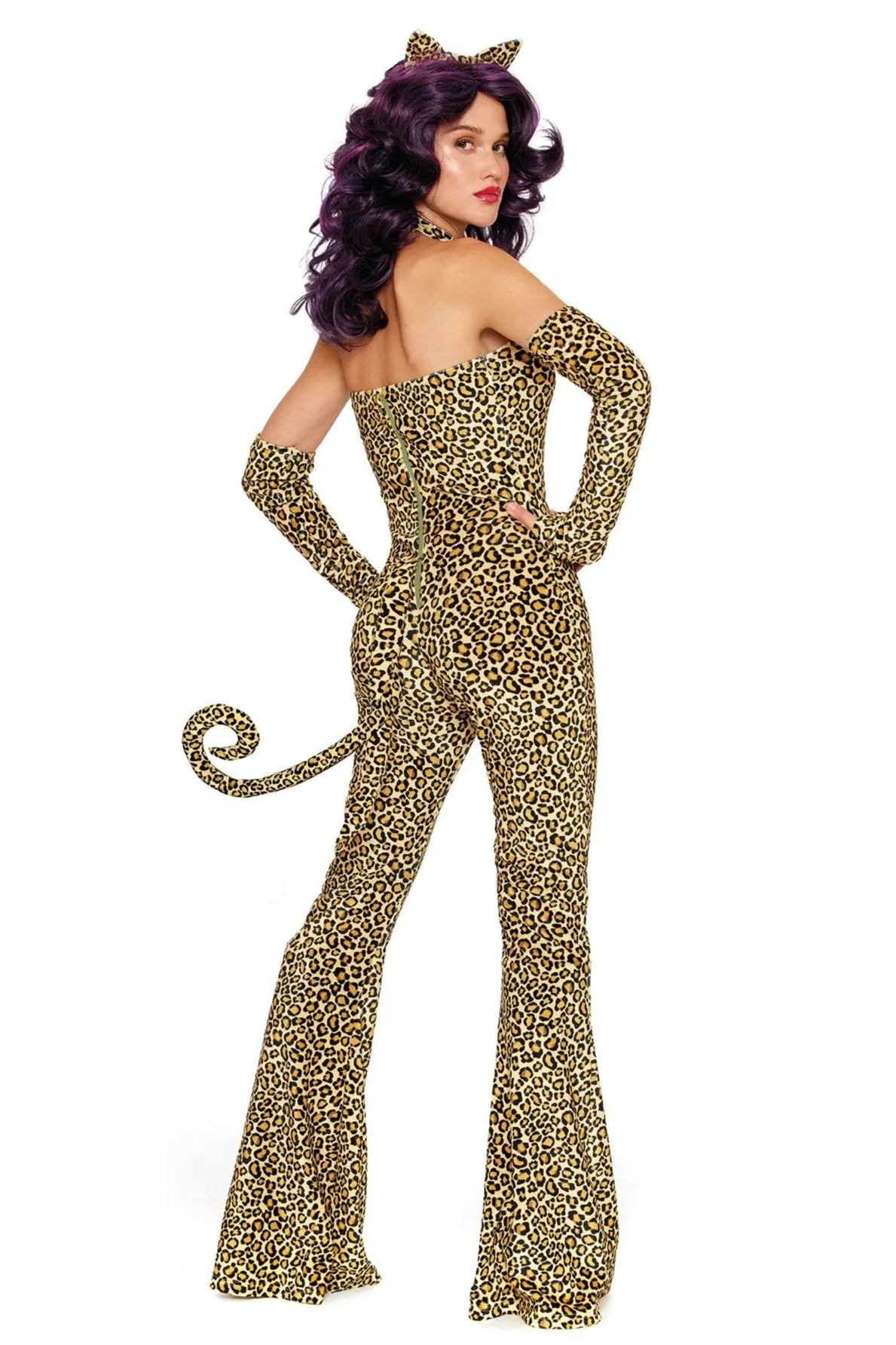 Wild Cat Seductress Halloween Costume