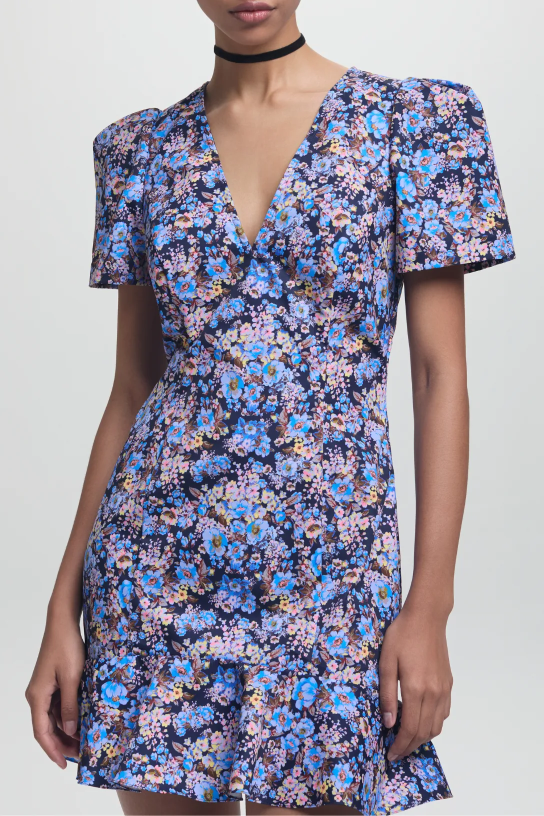 Zeina Dress Garden Twill | Lavender