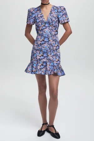 Zeina Dress Garden Twill | Lavender