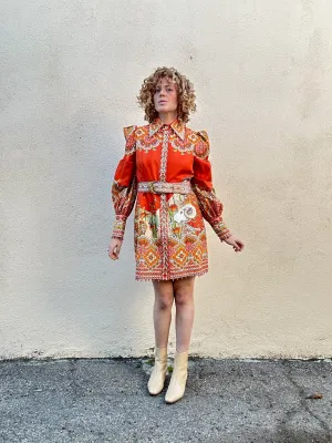 Zimmerman Stargazer Kaleidoscope Aries Print Dress